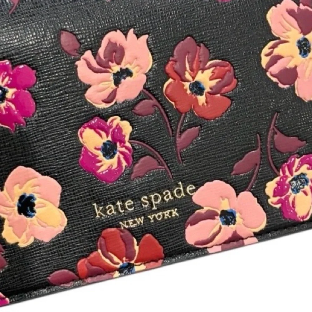 KATE SPADE Poppies Wallet Crossbody NWT - Picture 5 of 6